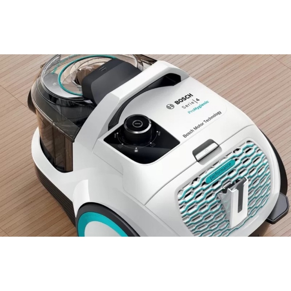 მტვერსასრუტი Bosch BGC21HYG1, 550W, 2L, Vacuum Cleaner, White