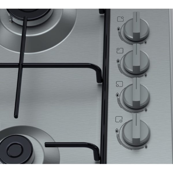 Built-in Gas Cooktop Bosch PBP6C5B82O, Silver