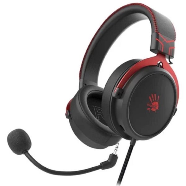 A4tech M590i 7.1 Bloody, Gaming Headset, Wired, 3.5mm, USB, Black/Red