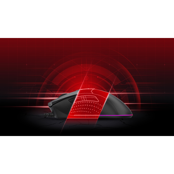 მაუსი A4tech ES9 Pro Esport Bloody, Wired, USB, Gaming Mouse, Black