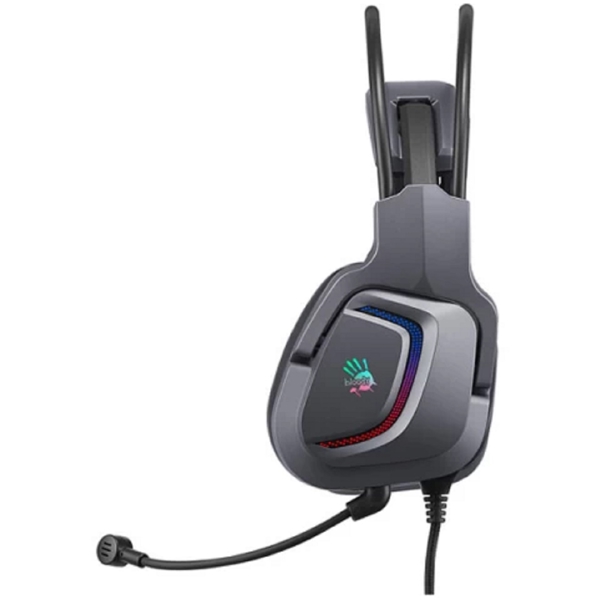 ყურსასმენი A4tech G575 7.1 Bloody, Gaming Headset, Wired, RGB, USB, Grey