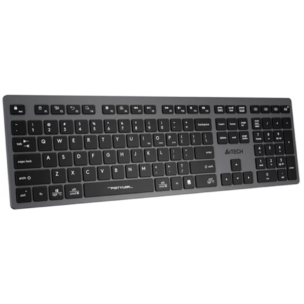 კლავიატურა A4tech FBX50C Fstyler, Wireless, USB, Bluetooth, Keyboard, Grey