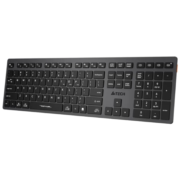 კლავიატურა A4tech FBX50C Fstyler, Wireless, USB, Bluetooth, Keyboard, Grey