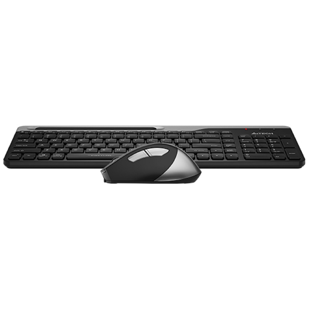 კლავიატურა+მაუსი A4tech FB2535C Fstyler, Wireless, USB, Bluetooth, Keyboard And Mouse, Smoky Grey