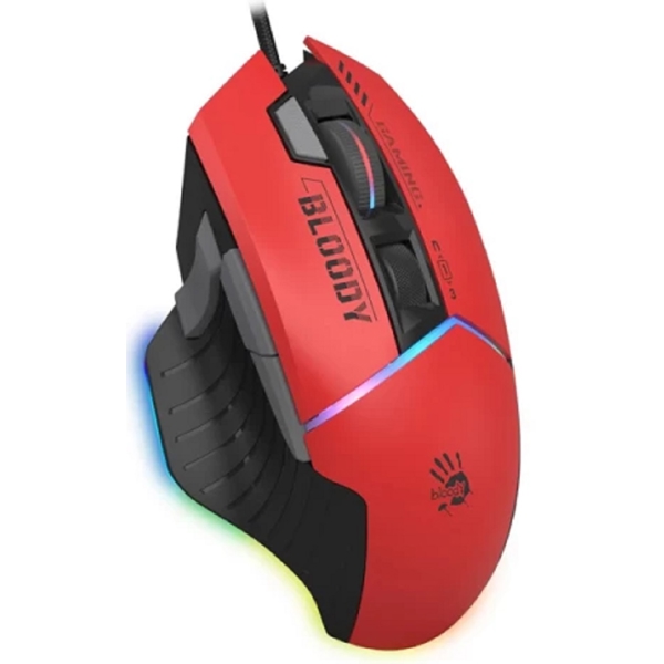 მაუსი A4tech W95 Max Sports Bloody, Wired, USB, Gaming Mouse, Red