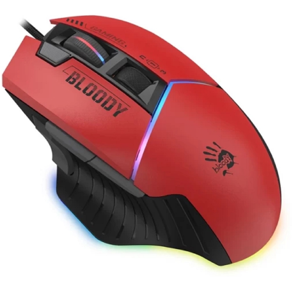 მაუსი A4tech W95 Max Sports Bloody, Wired, USB, Gaming Mouse, Red