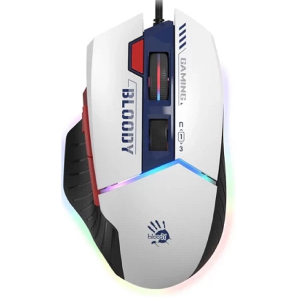 მაუსი A4tech W95 Max Sports Bloody, Wired, USB, Gaming Mouse, White