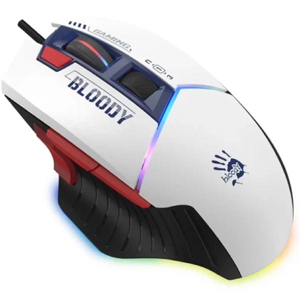 მაუსი A4tech W95 Max Sports Bloody, Wired, USB, Gaming Mouse, White