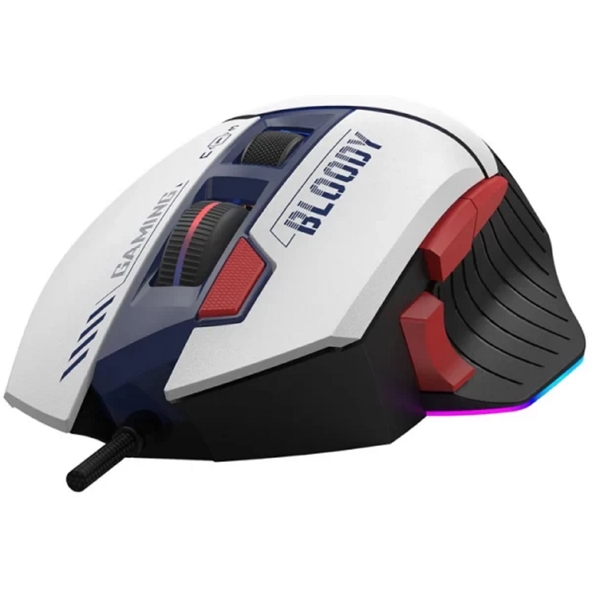 მაუსი A4tech W95 Max Sports Bloody, Wired, USB, Gaming Mouse, White