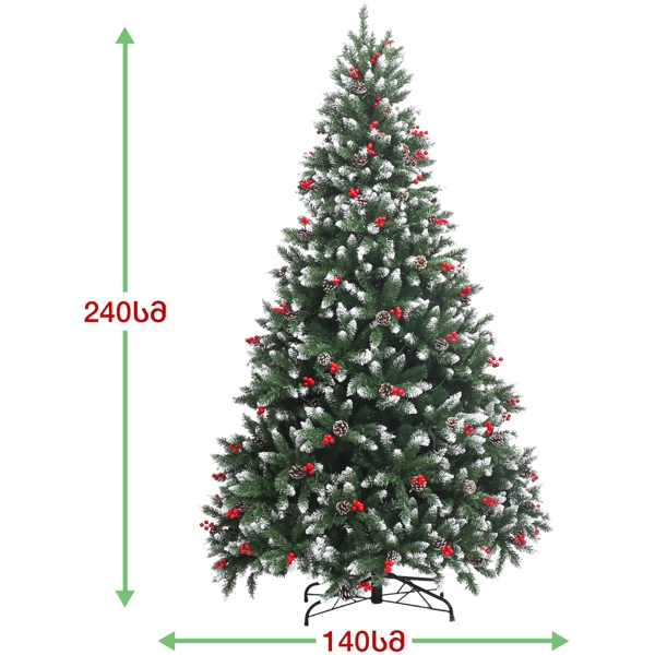 ნაძვის ხე კოსტა-რიკა OEM GH-240, 240CM, Green