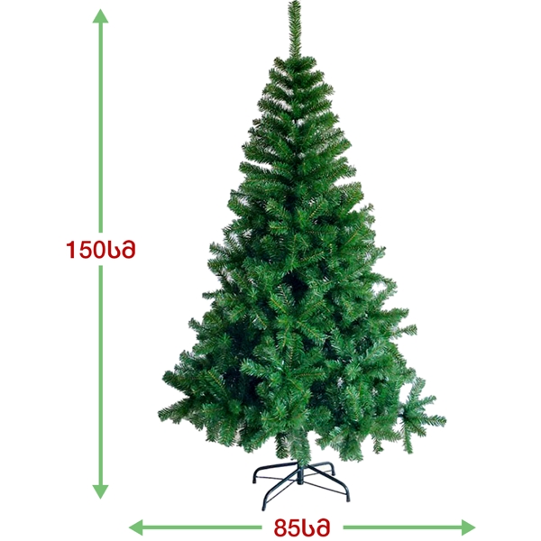 ნაძვის ხე ჟენევა OEM HJ-150, 150CM, Green