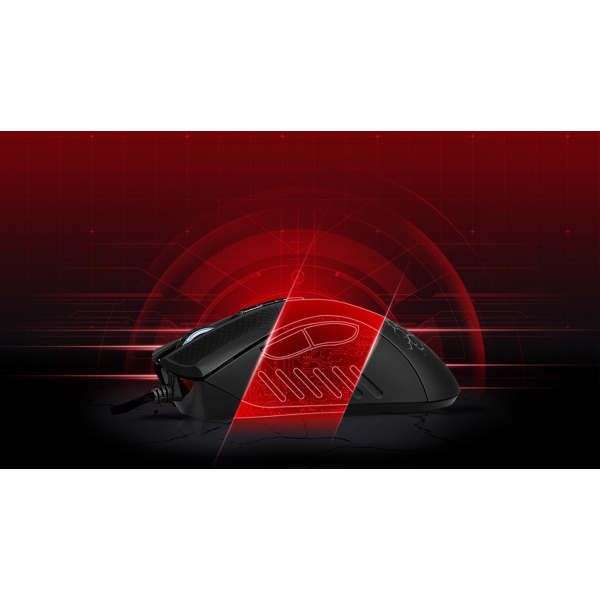 მაუსი A4tech A90 Light Strike Bloody, Wired, USB, Gaming Mouse, Black