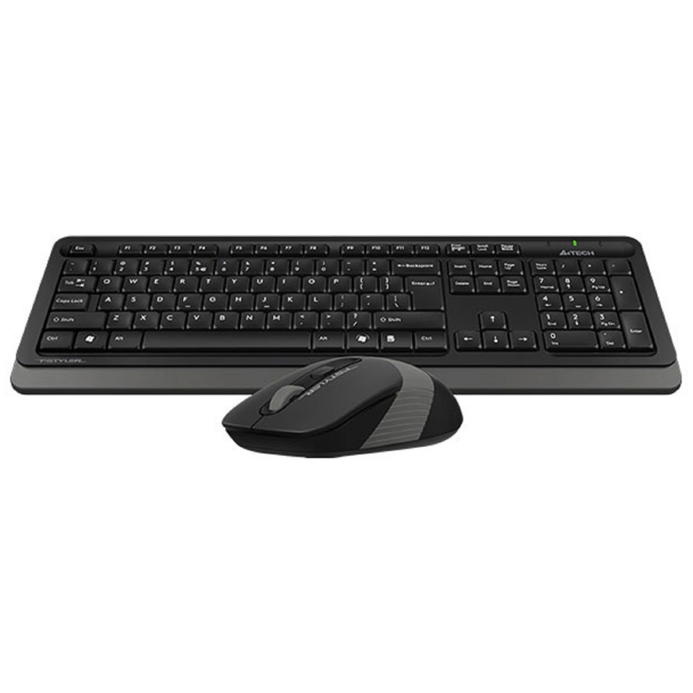 კლავიატურა+მაუსი A4tech FG1010 Fstyler, Wireless, USB, Keyboard And Mouse, Black