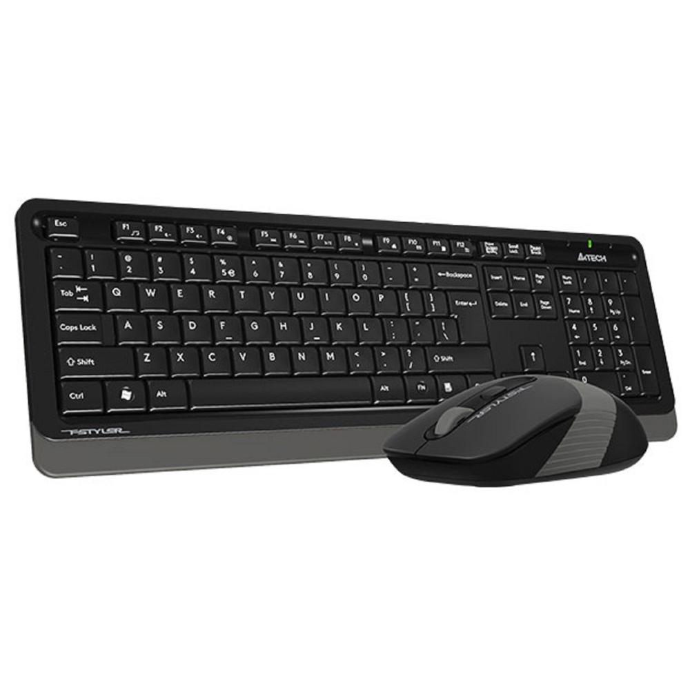 კლავიატურა+მაუსი A4tech FG1010 Fstyler, Wireless, USB, Keyboard And Mouse, Black