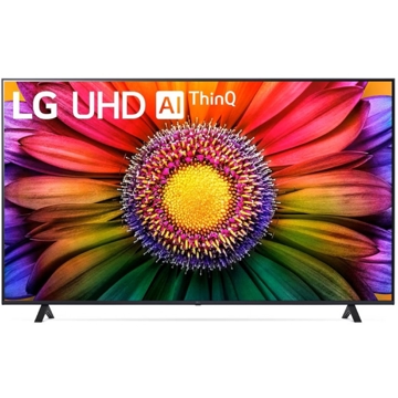 ტელევიზორი LG 75UR80006LJ, 75", 4K UHD, Smart TV, USB, HDMI, LAN, BT, WIFI, Black