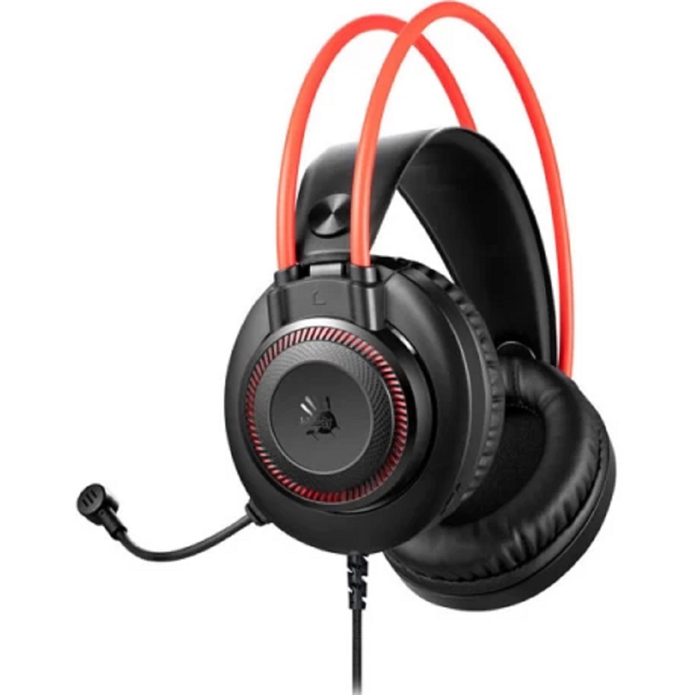 ყურსასმენი A4tech G200S Bloody, Gaming Headset, USB, Black/Red