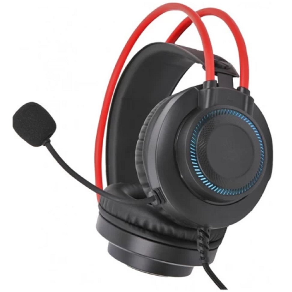 ყურსასმენი A4tech G200S Bloody, Gaming Headset, USB, Black/Red