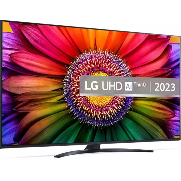 LG 50UR81006LJ, 50", 4K UHD, Smart TV, USB, HDMI, LAN, BT, WIFI, Black