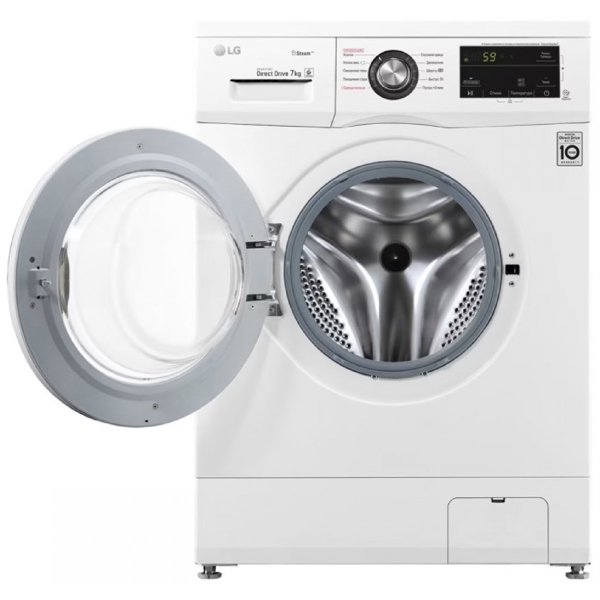 სარეცხი მანქანა LG F2J3HS2W.ABWPCOM, 7Kg, A, 1200Rpm, Washing Machine, White