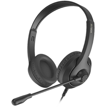 ყურსასმენი A4tech FH100U Fstyler, Headset, Wired, USB, Black