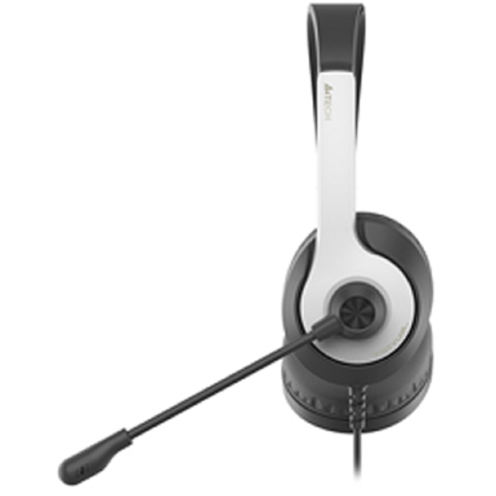 ყურსასმენი A4tech FH100U Fstyler, Headset, Wired, USB, Black/White