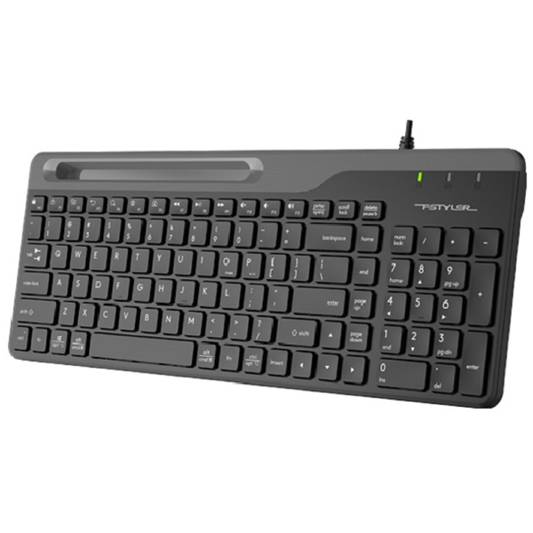 კლავიატურა A4tech FK25 Fstyler, Wired, USB, Keyboard, Black