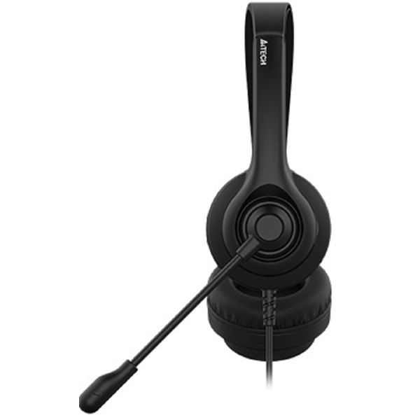 A4tech HU-8 Stereo, Headset, Wired, USB, Black