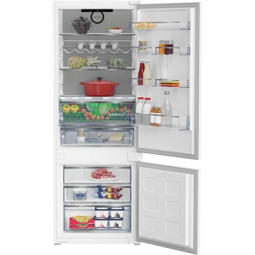 Beko BCNE400E50SHN bPRO 500, 370L, 35dB, A+, Built-in Refrigerator, White