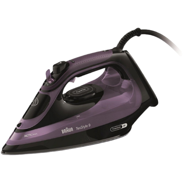 ორთქლის უთო Braun SI9661VI, 3100W, 330ML, Steam Iron, Purple