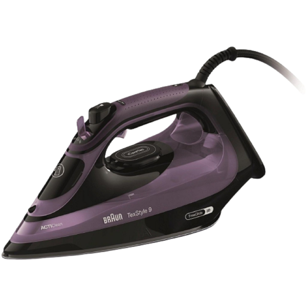 ორთქლის უთო Braun SI9661VI, 3100W, 330ML, Steam Iron, Purple