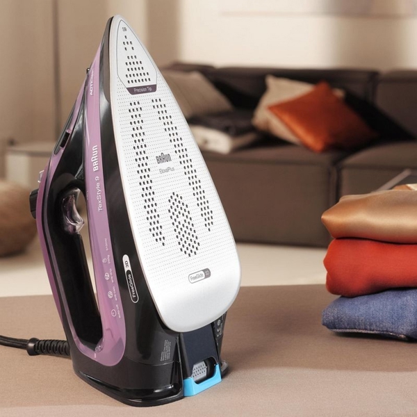 ორთქლის უთო Braun SI9661VI, 3100W, 330ML, Steam Iron, Purple