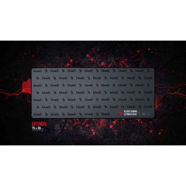 მაუსის პადი A4tech BP-30L Bloody, Gaming Mouse Pad, XL, Grey