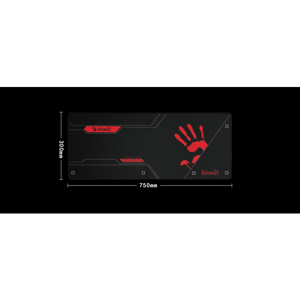 მაუსის პადი A4tech BP-50L Bloody, Gaming Mouse Pad, XL, Black