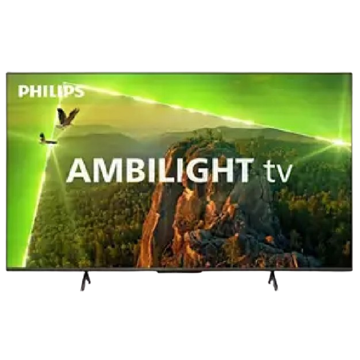 ტელევიზორი Philips 50PUS8118/12, 50", 4K UHD, Smart TV, USB, HDMI, LAN, BT, WIFI, Black