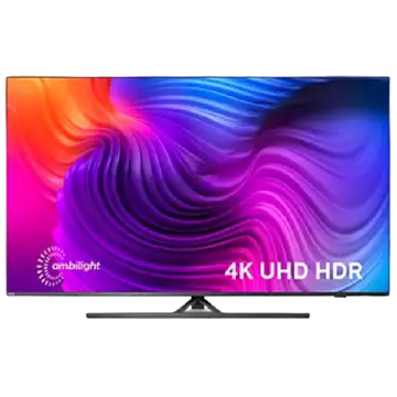 ტელევიზორი Philips 43PUS8546/12, 43", 4K UHD, Smart TV, Android TV, USB, HDMI, LAN, BT, WIFI, Black