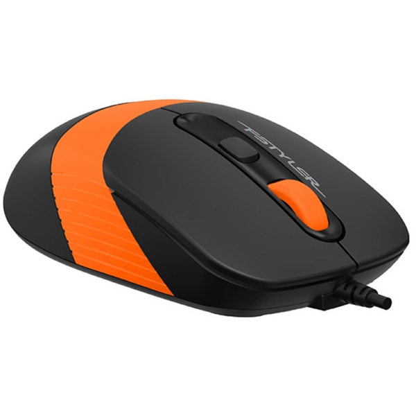 მაუსი A4tech FM10S Fstyler, Wired, USB, Mouse, Black/Orange