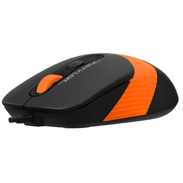 მაუსი A4tech FM10S Fstyler, Wired, USB, Mouse, Black/Orange