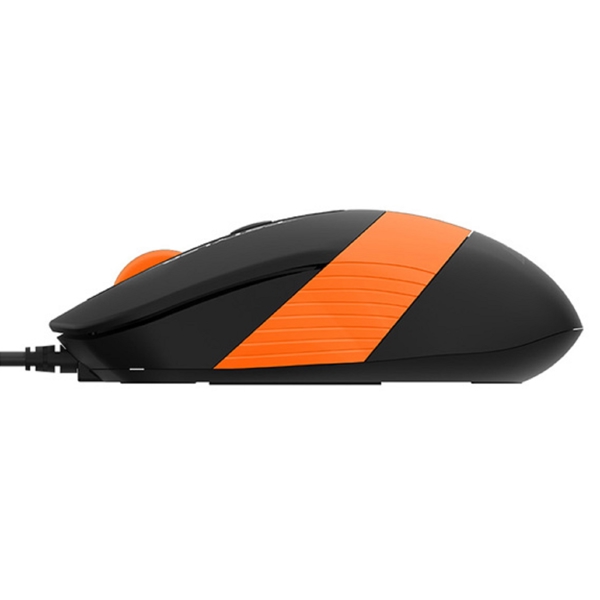 მაუსი A4tech FM10S Fstyler, Wired, USB, Mouse, Black/Orange