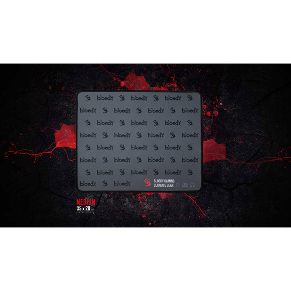 მაუსის პადი A4tech BP-30M Bloody, Gaming Mouse Pad, M, Grey