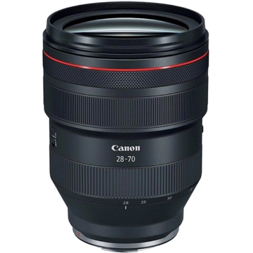 ფოტოაპარატის ლინზა Canon 2965C005AA, RF 28-70mm f/2 L USM, Black