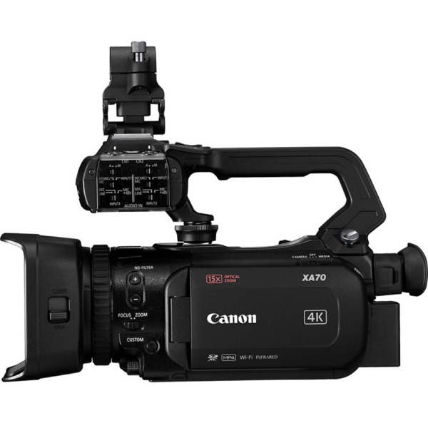 Сanon 5736C003AA XA70, UHD 4K, Professional Camcorder, Black