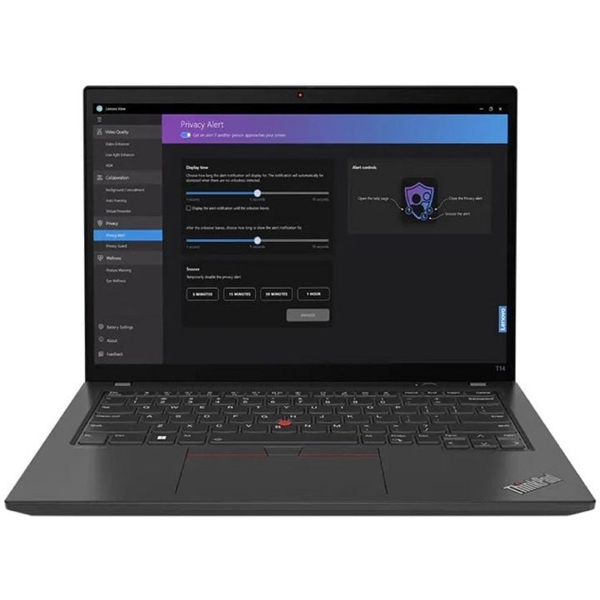 ნოუთბუქი Lenovo 21HD008VRT ThinkPad T14 G4, 15.6", i7-1355U, 16GB, 512GB SSD, Integrated, Thunder Black