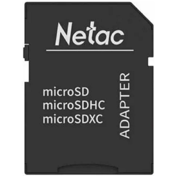 Netac NT02P500ECO-016G-R, 16GB, SDHC, C10, Black