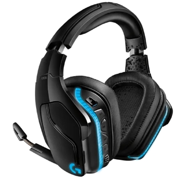 ყურსასმენი Logitech 981-000744 G935, Gaming Headset, Wireless, RGB, USB, Black