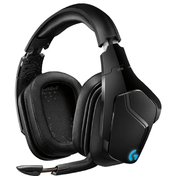 ყურსასმენი Logitech 981-000744 G935, Gaming Headset, Wireless, RGB, USB, Black