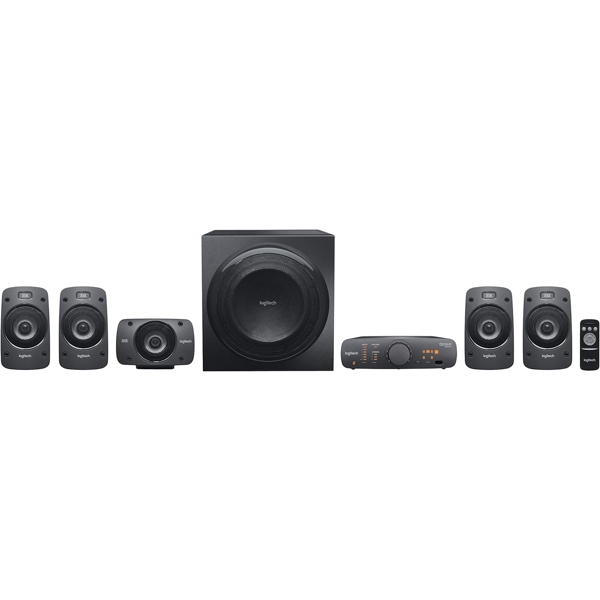 Logitech 980-000468 Z906 THX, 1000W, 3.5mm, Speaker, Black