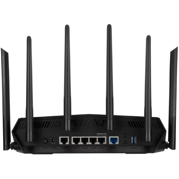 Asus 90IG07X0-MO3C00 TUF-AX6000, 4804Mbps, Router, Black