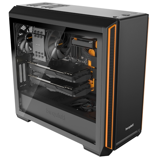 ქეისი be quiet! BGW25 Silent Base 601, Computer Case, MicroATX, Mini-ITX, 2xUSB 2, USB 2.0, Black