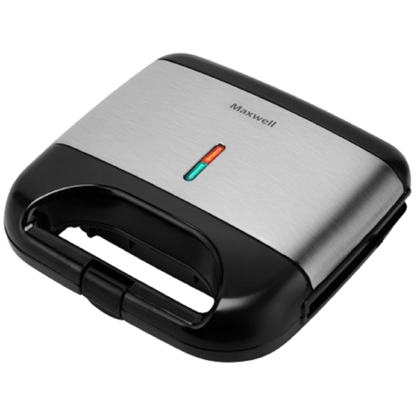 Maxwell MW-1553, 800W, Sandwich Maker, Black/Silver