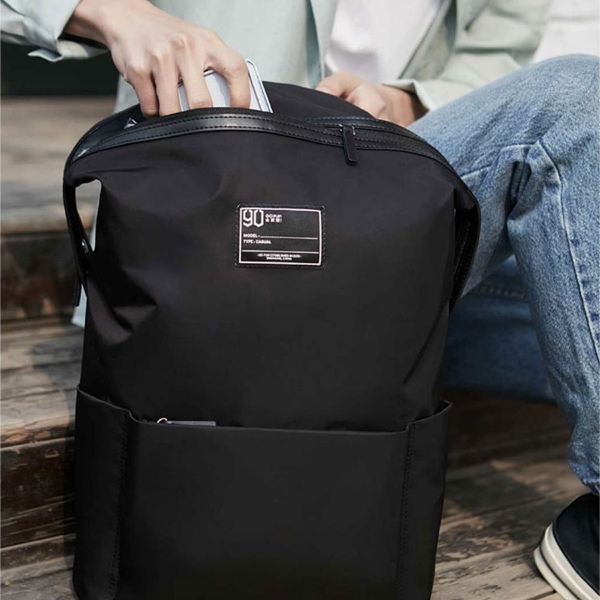 ნოუთბუქის ჩანთა Xiaomi Ninetygo 6941413218771, 13.3", Backpack, Black